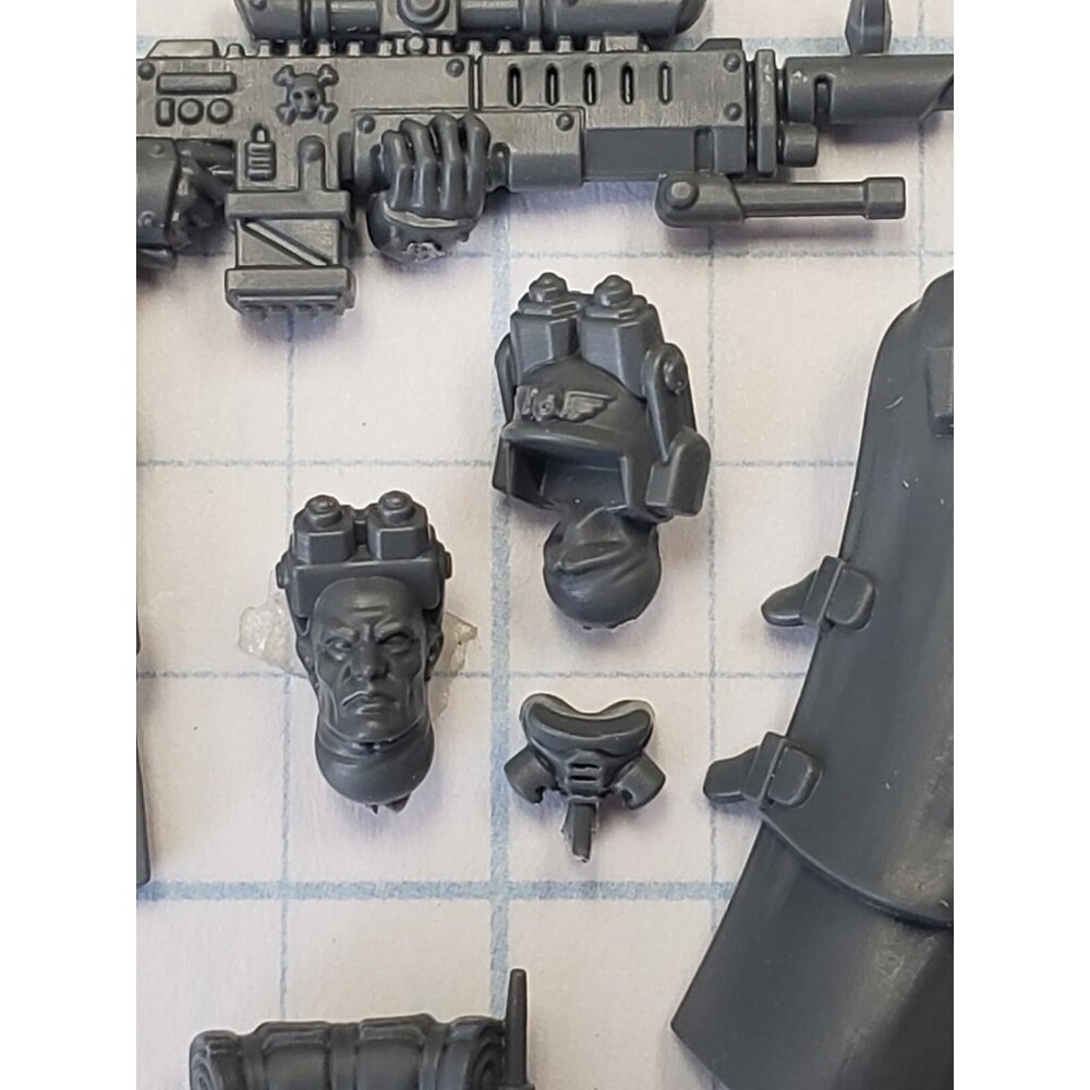 Warhammer 40k Kill Team Bits Cadian Kasrkin Sharpshooter Sniper Upgrade Set - Picture 2 of 7